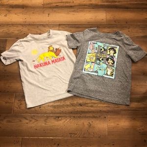 Disney - Boys T-Shirts - Set of 2